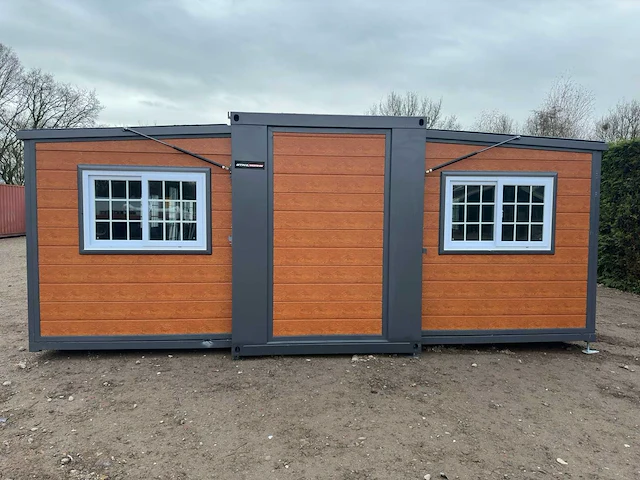2024 compleet deluxe 12x6 meter mobiele woonunit met 3 slaapkamers en keuken 73m3 - afbeelding 50 van  52