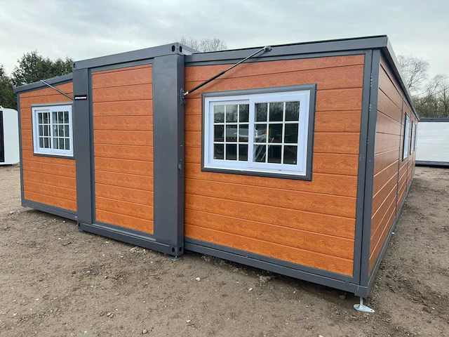 2024 compleet deluxe 12x6 meter mobiele woonunit met 3 slaapkamers en keuken 73m3 - afbeelding 51 van  52