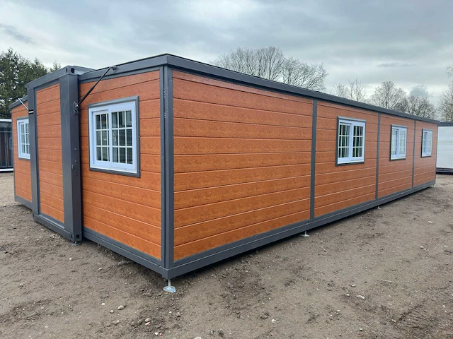 2024 compleet deluxe 12x6 meter mobiele woonunit met 3 slaapkamers en keuken 73m3 - afbeelding 52 van  52