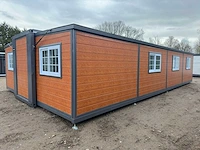 2024 compleet deluxe 12x6 meter mobiele woonunit met 3 slaapkamers en keuken 73m3 - afbeelding 52 van  52