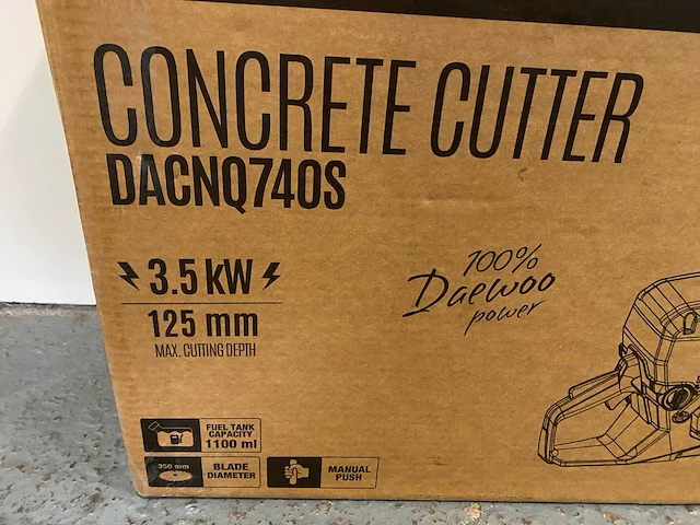 2024 daewoo dacnq740s betonzaag - afbeelding 13 van  15