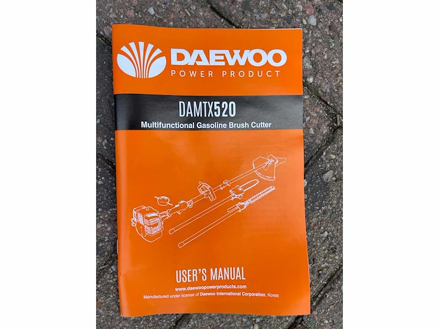 2024 daewoo damtx520 multitool - afbeelding 13 van  13