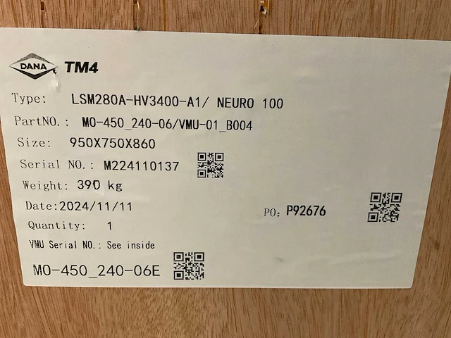 2024 dana tm4 elektro aandrijving - afbeelding 8 van  11