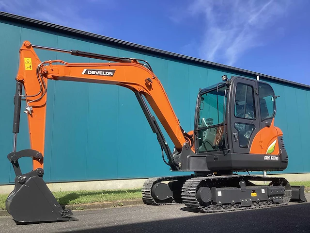 2024 develon dx60e-10n minigraafmachine - afbeelding 1 van  25