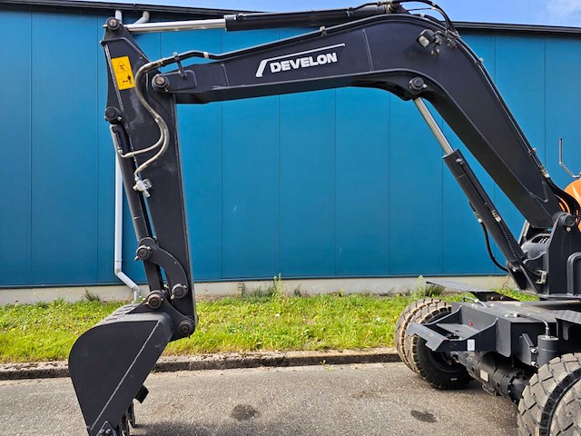 2024 develon dx60wn eco-1 mobiele graafmachine - afbeelding 27 van  28