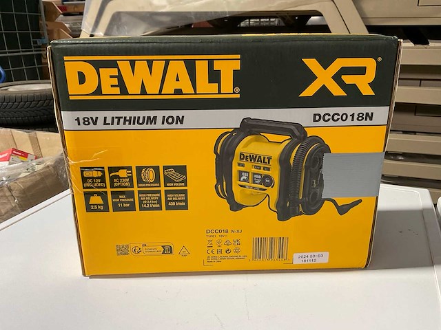 2024 dewalt dcc018n luchtpomp - afbeelding 3 van  3