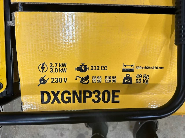 2024 dewalt dxgnp30e stroomgenerator - afbeelding 5 van  6
