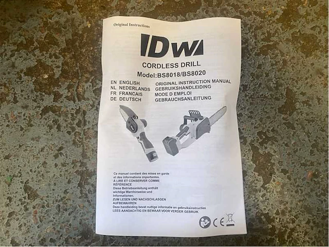 2024 dw bs8020 kettingzaag - afbeelding 3 van  6
