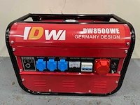 2024 dw dw8500e electric start stroomgenerator - afbeelding 5 van  14