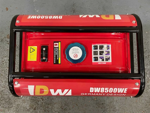 2024 dw dw8500e electric start stroomgenerator - afbeelding 5 van  15