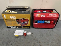 2024 dw dw8500e electric start stroomgenerator - afbeelding 1 van  15