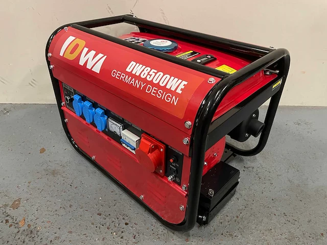 2024 dw dw8500e electric start stroomgenerator - afbeelding 14 van  15