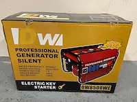 2024 dw dw8500e electric start stroomgenerator - afbeelding 6 van  15