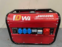 2024 dw dw8500e electric start stroomgenerator - afbeelding 11 van  15