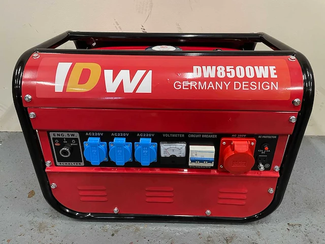 2024 dw dw8500e electric start stroomgenerator - afbeelding 12 van  15