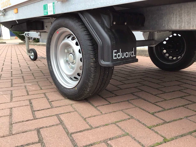2024 eduard plateauwagen dumper aanhanger - afbeelding 9 van  10