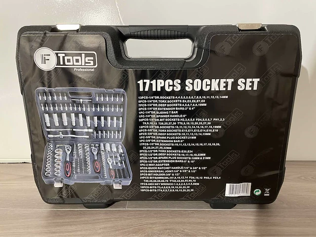 2024 f tools 171 delig doppenset - afbeelding 3 van  5