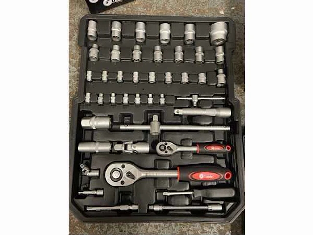 2024 f tools 599 delig gereedschapskoffer gevuld - afbeelding 4 van  8