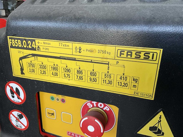 2024 fassi f85 kraan ongebruikt - afbeelding 16 van  23