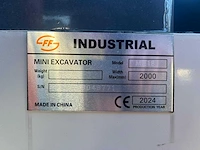 2024 ff industrial me18 minigraafmachine - afbeelding 7 van  15