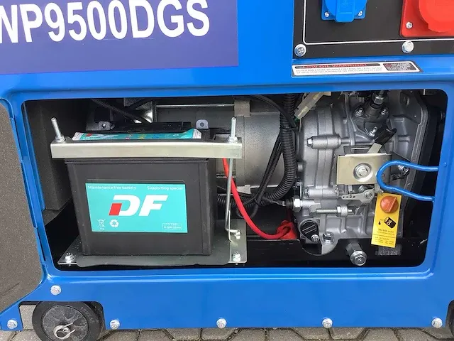 2024 field energy 9500 dgs 400/230 volt stroomgenerator / aggregaat diesel - afbeelding 2 van  12