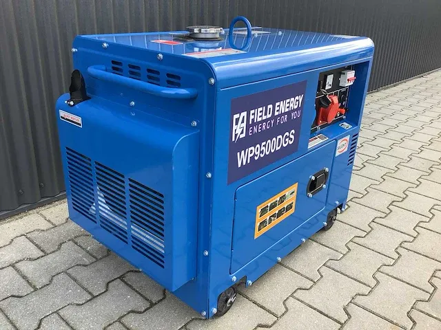 2024 field energy 9500 dgs 400/230 volt stroomgenerator / aggregaat diesel - afbeelding 6 van  12