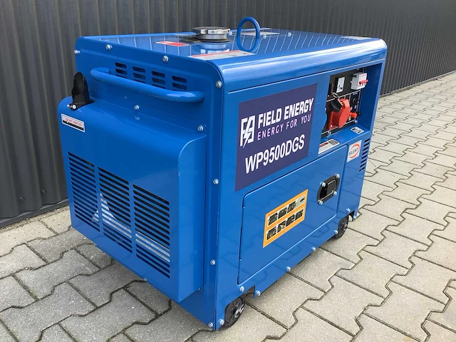 2024 field energy 9500 dgs 400/230 volt stroomgenerator / aggregaat diesel - afbeelding 1 van  12