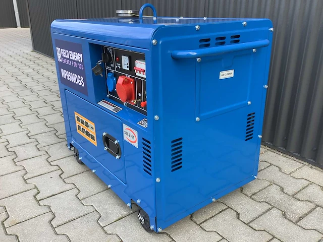 2024 field energy 9500 dgs 400/230 volt stroomgenerator / aggregaat diesel - afbeelding 6 van  12