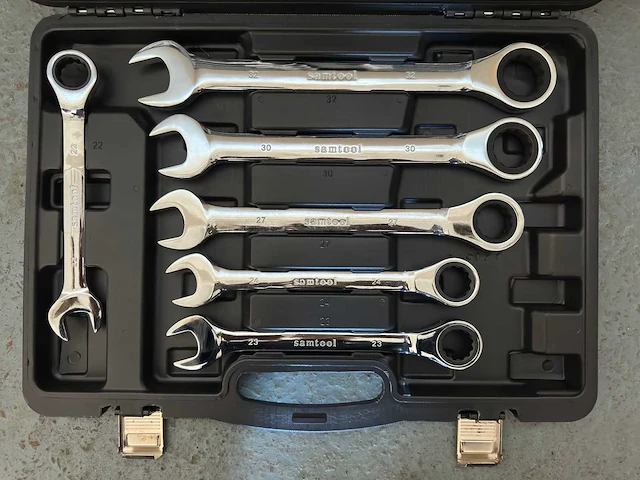 2024 ftools 22 delig steek en ringsleutelset - afbeelding 4 van  4