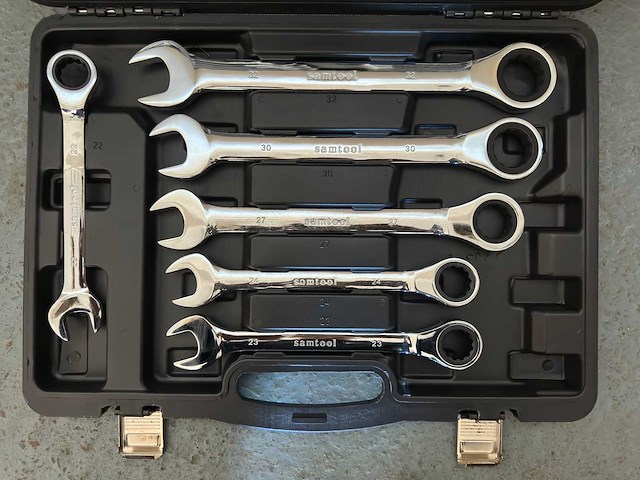 2024 ftools 22 delig steek en ringsleutelset - afbeelding 4 van  4