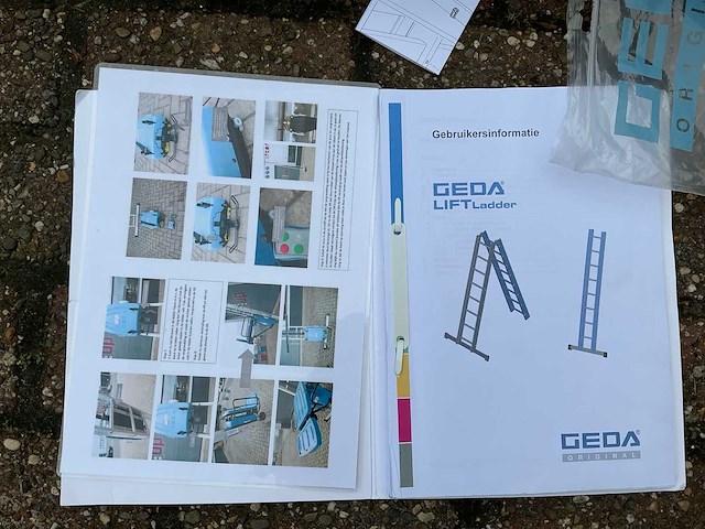 2024 geda liftladder 10m ladder - afbeelding 11 van  22
