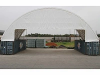 2024 greenland 18x12x4.5m container overkapping/ container tent - afbeelding 2 van  3