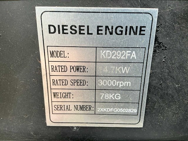 2024 greenstar mk20 minitractor - afbeelding 16 van  24