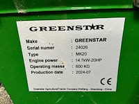 2024 greenstar mk20 minitractor - afbeelding 16 van  23
