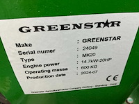 2024 greenstar mk20 minitractor - afbeelding 16 van  23