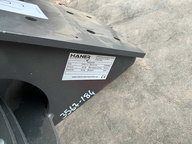 2024 haner hfg1.2 bomenknipper - afbeelding 6 van  6