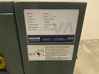 2024 hertz hsg-7,5-10 schroefcompressor - afbeelding 9 van  12