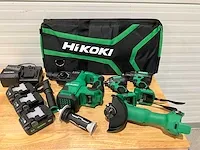 2024 hikoki 4 delige accu combiset - afbeelding 4 van  11