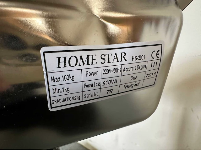 2024 home star 100kg vloerweegschaal - afbeelding 9 van  9