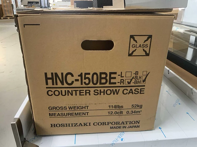2024 hoshizaki hnc-150be sushi koelvitrine - afbeelding 3 van  3