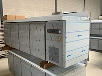 2024 hoshizaki snowflake scr-225dg 4-deurs koelwerkbank - afbeelding 9 van  16