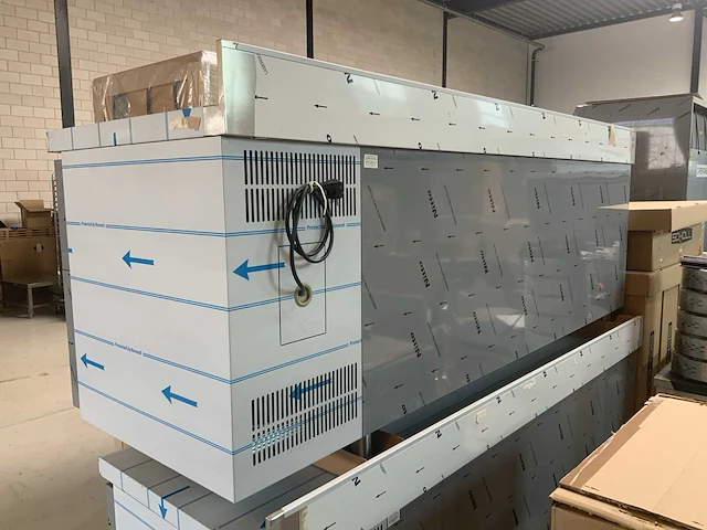 2024 hoshizaki snowflake scr-225dg 4-deurs koelwerkbank - afbeelding 11 van  16