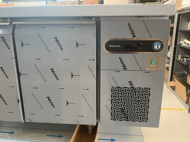 2024 hoshizaki snowflake scr-225dg 4-deurs koelwerkbank - afbeelding 12 van  16