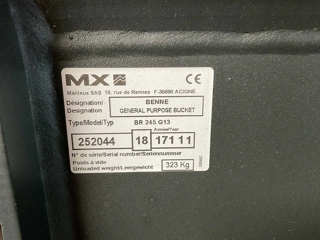 2024 john deere 603r / c / voorlader + grondbak - afbeelding 9 van  9