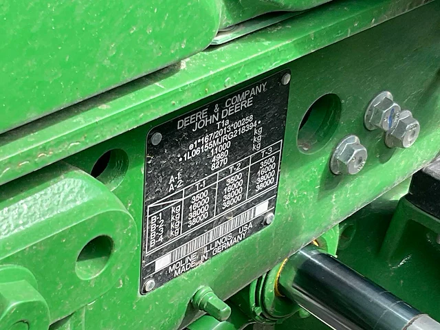 2024 john deere 6155m vierwielaangedreven landbouwtractor - afbeelding 29 van  29