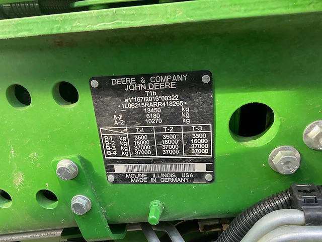 2024 john deere 6r 215 vierwielaangedreven landbouwtractor - afbeelding 36 van  41