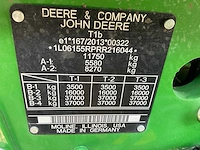 2024 john deere 6r155 vierwielaangedreven landbouwtractor - afbeelding 26 van  32