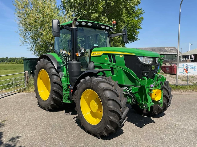 2024 john deere 6r155 vierwielaangedreven landbouwtractor - afbeelding 25 van  28