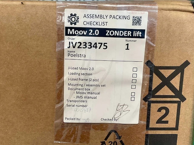 2024 joz moov 2.0 voeraanschuifrobot - afbeelding 4 van  4