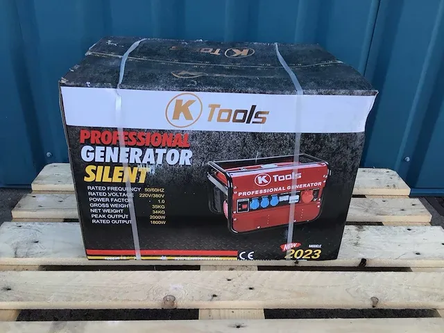 2024 k-tools pk8500 silent stroomgenerator - afbeelding 6 van  11